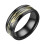 Women's Frosted Silk Pattern Rhinestone Ring 4