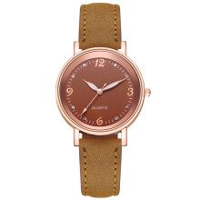 TOFOTL koppel quartz horloge met roestvrijstalen wijzerplaat, 2-delig
