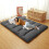 futon japonais pliable, taille une place, gris foncé 5