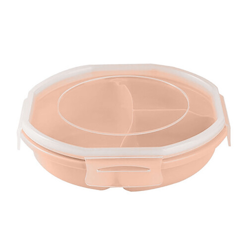 Poaug bento box, αδιάβροχο, επαναχρησιμοποιήσιμο κουτί φαγητού με 3 διαμερίσματα