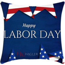 Housses de coussin AEFER pour le 4 juillet, à rayures étoilées et patriotiques
