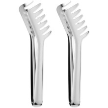 Pince à spaghetti en acier inoxydable en forme de peigne (2 pièces)