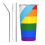 Rainbow Pride Resemugg 600 ml Isolerad Rostfri Stål 1
