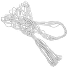 Hamaca colgante de cocina para frutas, de malla de algodón blanco