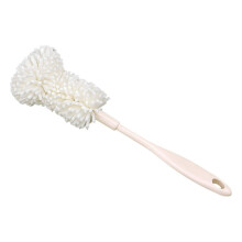 Brosse à bouteille en éponge douce à long manche pour carafe en verre et