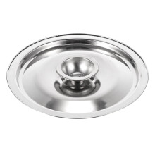 Couvercle de casserole en acier inoxydable 14 cm, compatible avec tous les modèles