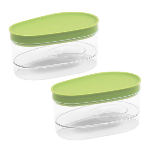 Boîte à avocat transparente (2 pièces)