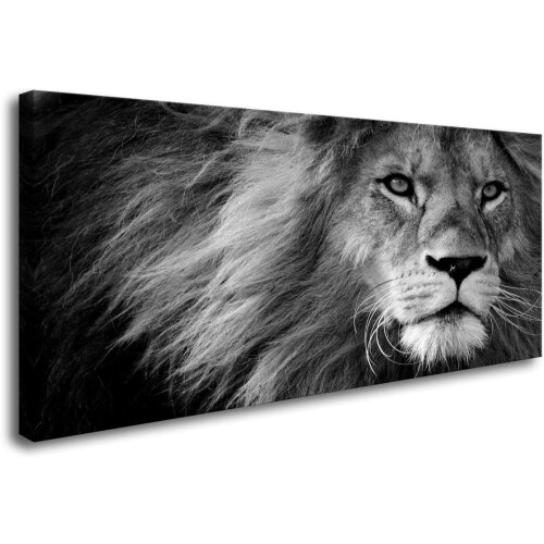Impression sur toile abstraite gris-brun 10x8 pouces sans cadre