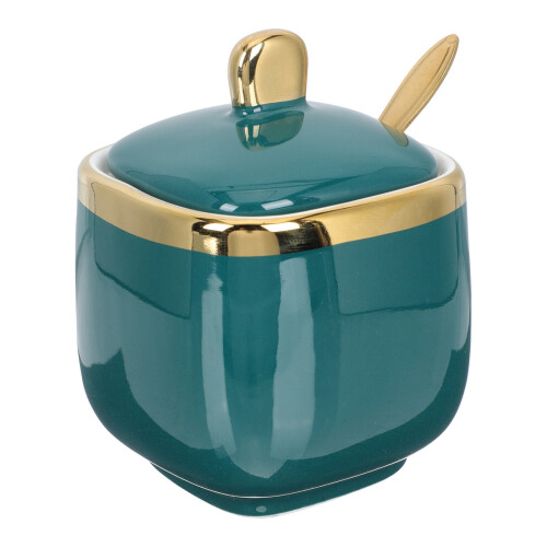 Pot à épices en céramique avec couvercle, 1 pièce