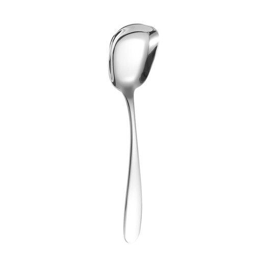 Xinyolin Edelstahllöffel mit quadratischem Kopf, 1 Stück 1