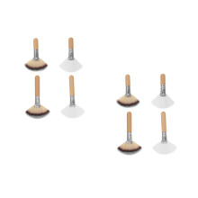 8St Zachte Nylon Ventilator Make-Up Kwasten Voor Gezicht & Poeder