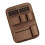 Backseat Storage Pocket Car Seat Back Organizer Storage-Brown 1