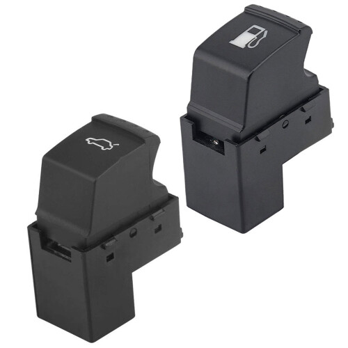 Plastic Trunk Opener Switches Gas Door Release Button For-2pcs