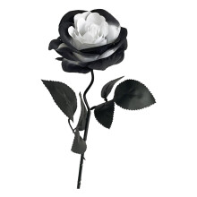 Trandafiri artificiali 50 cm, decor floral din mătase, 6 buc.