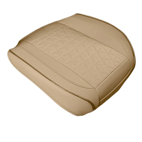 360 Degree Full Coverage Cushion Universal Car Seat-Beige