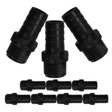Adaptateur pour tuyau d'arrosage, raccord rapide haute pression, lot de 10.