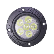 Work Light Square LED Pod Light with Wide Angle-Black