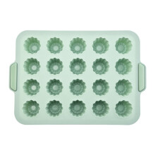 Moule à pâtisserie en silicone antiadhésif, plateau à gelée à 20 compartiments