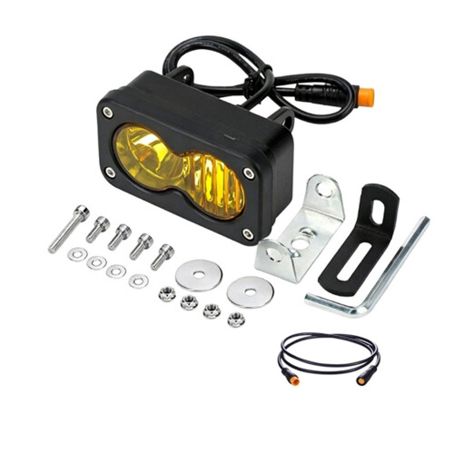 High Power 2000LM LED Headlight For Ridstar Electric-Yellow