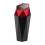 Car Small Bin Cup Holders Portable Small ABS Trash Can For-Red 1