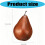 Natural Looking Plastic Pear Simulation Model Excellent-12pcs 4