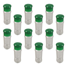 Kruidenpotjes met deksels, groen, 24 stuks