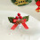 Christmas cake decoration insert: Santa, tree, wreath 5