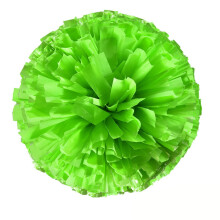 Pompon da cheerleader, tinta unita, spessi, 30 cm, confezione da 2