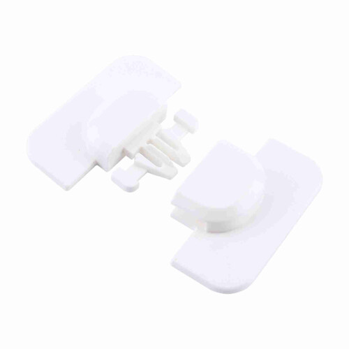 White Plastic Fridge Freezer Latch Lock