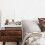 Wicker Storage Basket Grey Set of 2 5