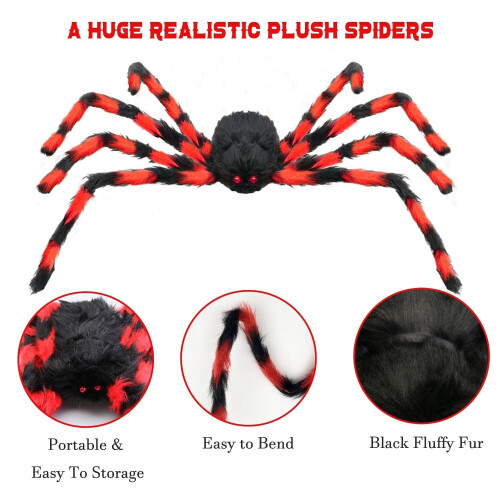 Giant Spider Decor Realistic Hairy35Inch 2