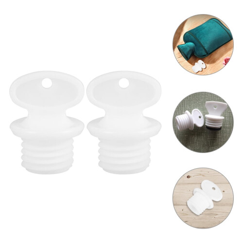 Bouchon de bouillotte en plastique (2 pièces) 1