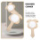 Wooden Mirror Hand Blank for DIY Vanity 5 pcs 2