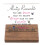 Plaque de bureau en bois inspirante (1 pièce) 2