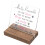 Plaque de bureau en bois inspirante (1 pièce) 4
