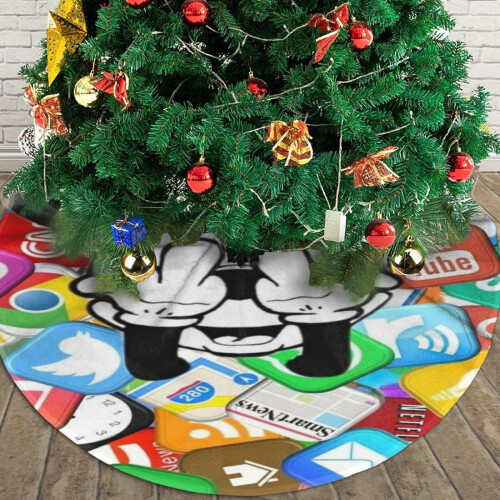 Mickey Mouse kerstboomrok van 122 cm 2