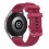 Silikon-Uhrenarmband mit Carbonfaser-Muster, 22 mm 4