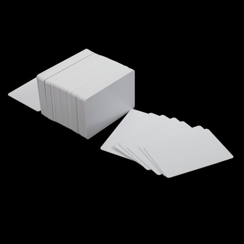 PVC-plastik visitkort varmstemplede dobbeltsidede 200 stk. 2