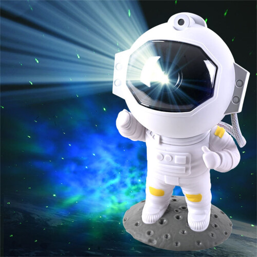 Astronaut Star Projector Galaxy Nebula Ceiling Light with 2