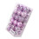 Christmas Balls Purple 4cm Shatterproof 36Pcs 2