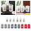 Coffee and sugar storage set metal 3 pcs 1200ml 2