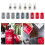 Coffee and sugar storage set metal 3 pcs 1200ml 4