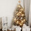 Gold Glitter Star Christmas Tree Topper 8 Inch 8