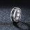 Yuehao Smart Titanium Ring with Temperature Display 5