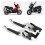 Silver CNC Levers for ADV150 Motorcycle 1