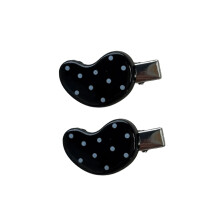 Épingles à cheveux de Styles doux à la mode pour femmes-Noir A