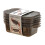 Black plastic reusable lunch container 2