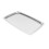 Bandeja rectangular de acero inoxidable para servir, 28 cm x 18,4 cm. 1