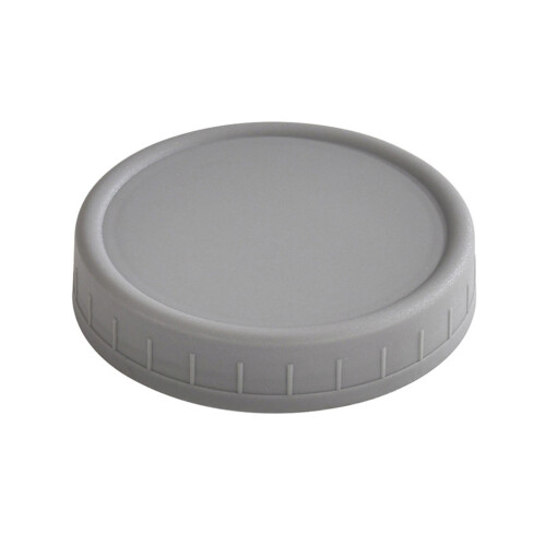 Weithals-Einmachglasdeckel, ungefüttert, weiß, 86 mm, 1 Stück