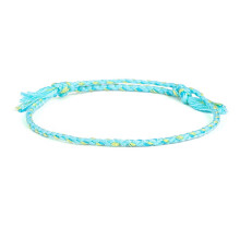 Boho geweven armband van draad, waterdicht, unisex, 4 strengen